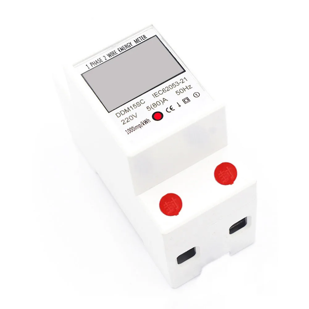

Durable Display Electricity Voltage Current Frequency Power Energy Meter Tool Parts LCD Digital Display Plastic