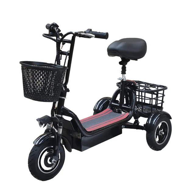 Three wheel electric tricycle adult used electric 3 wheel scooter europe dropshipping for sale 2