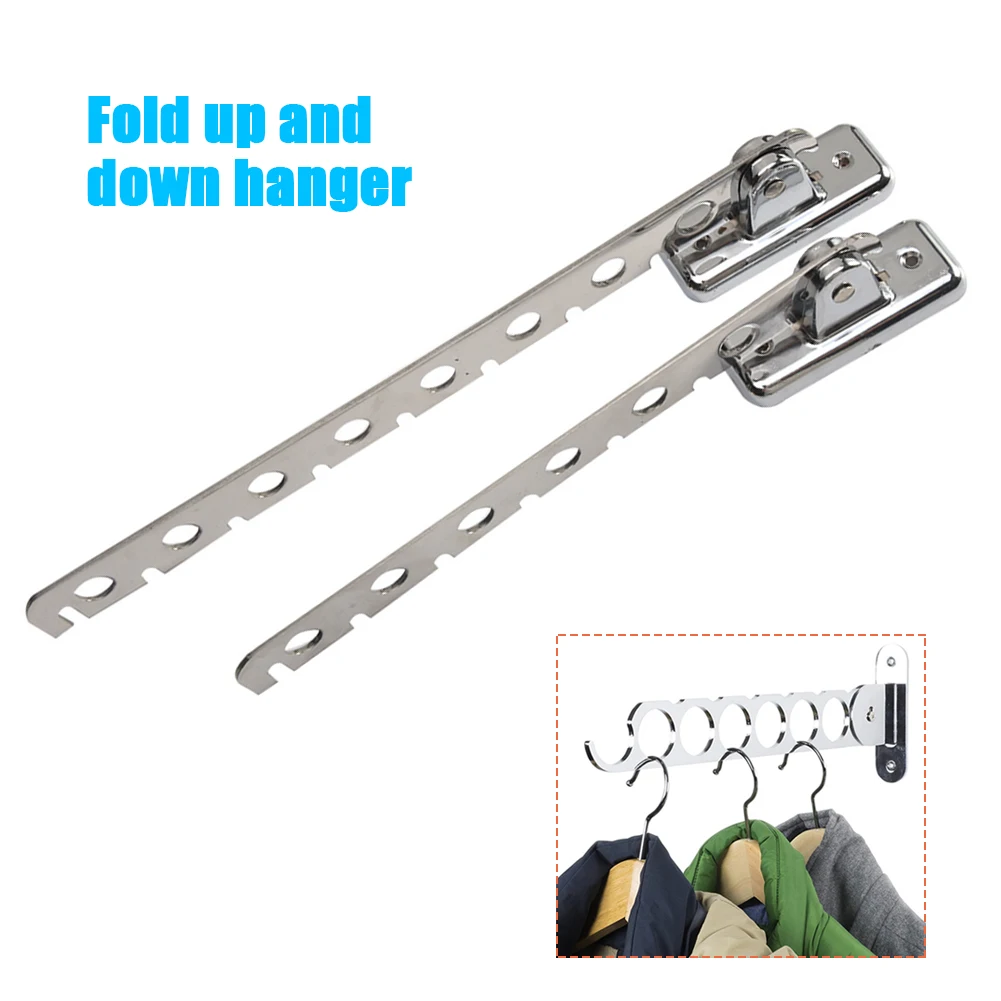 

Складные Настенные выдвижные вешалки для одежды, система хранения, гостиничные домашние вешалки для организации одежды