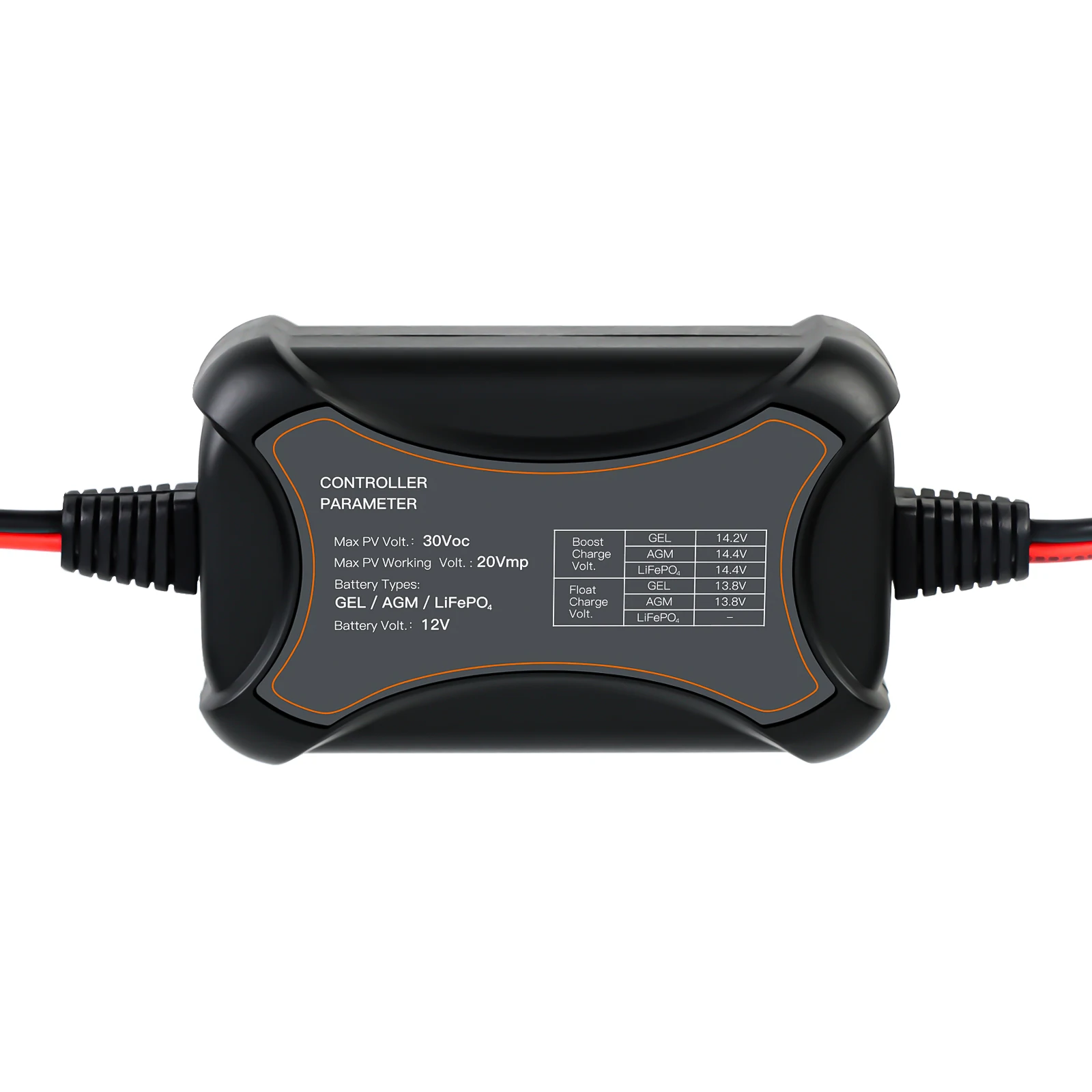 Контроллер заряда солнечной батареи PowMr 10A MPPT 12 В постоянного тока подходит для