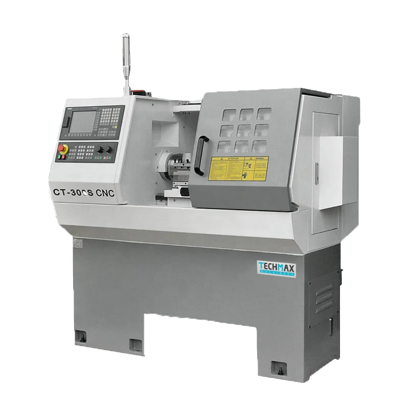 

CT300S Precision Metal Turning CNC Lathe Machine Horizontal Flat Bed CNC Lathe