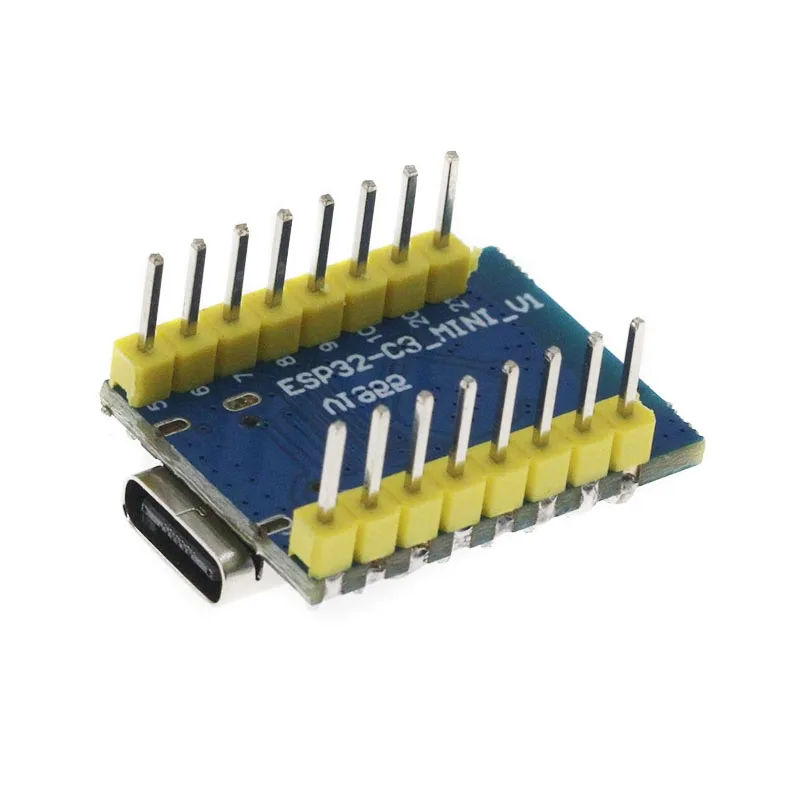 Фото 1/5/20 шт. ESP32C3 PRO MINI макетная плата ESP32-C3FH4 Super MINI ESP32 C3 WiFi Bluetooth модуль 4 м вспышка в плате для Arduino №5