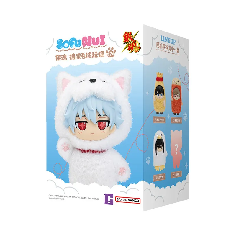 Фото TOPTOY SofuNui Gintama: Плюшевая игрушка-сюрприз (Blind Box) из ПВХ, аниме-аксессуар, подвеска для сумки, модный подарок для друзей, коллекционный предмет №5