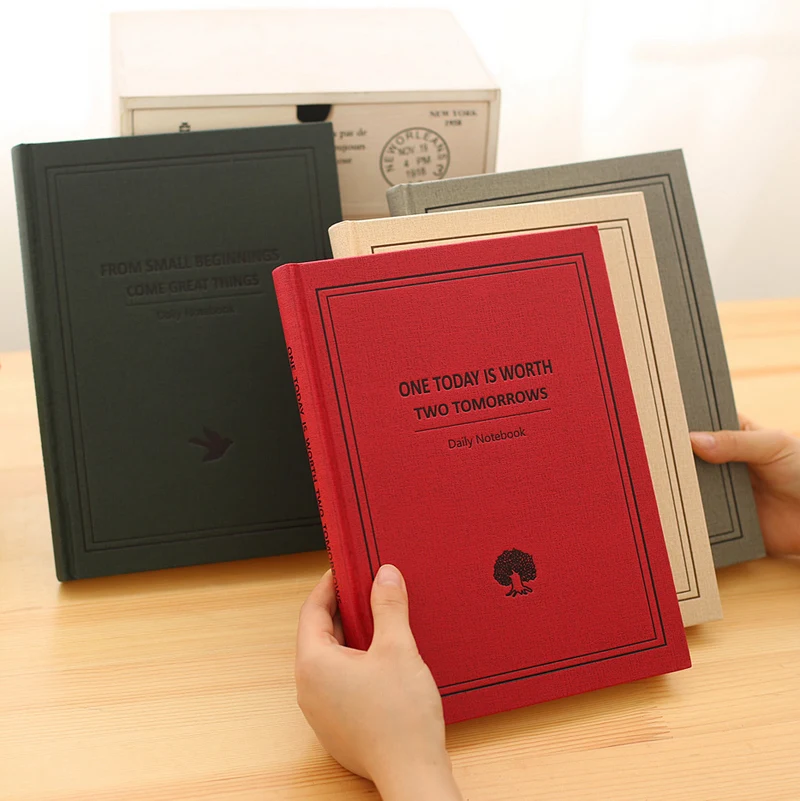 

Блокнот B5/A5 простой креативный утолщенный большой дневник жесткий корпус блокнот маленький свежий студент колледжа