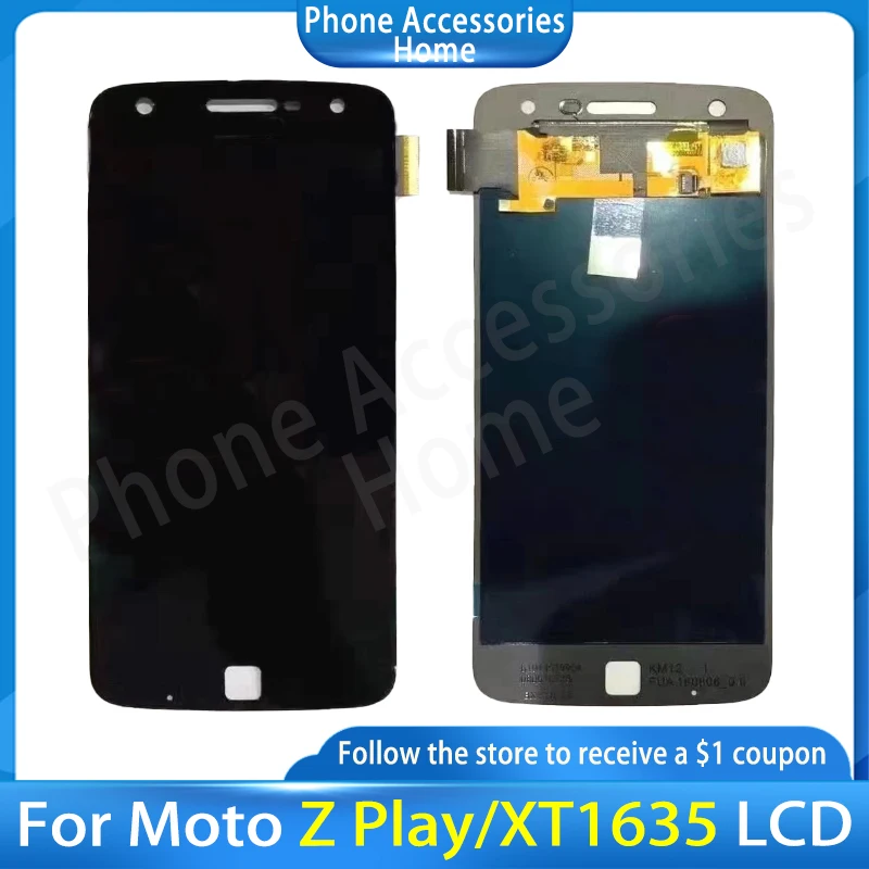 

ЖК-дисплей с сенсорным экраном и дигитайзером в сборе для Motorola Moto ZPlay Droid XT1635-01