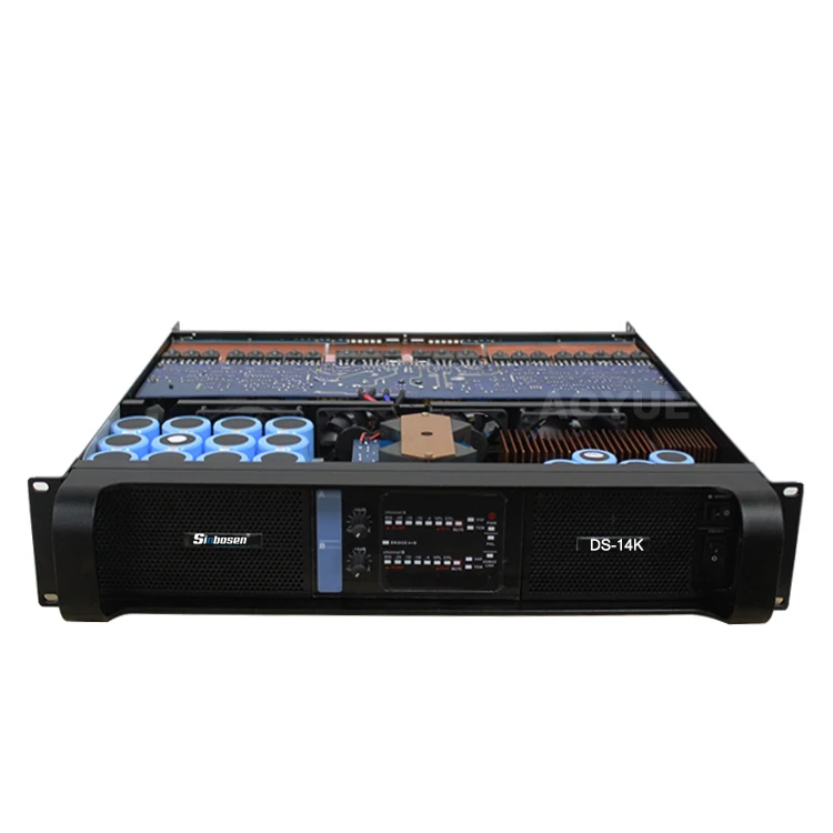 

Sinbosen best amplificador de audio DS-14K karaoke sound system 2 channels 5000 watts professional power amplifier