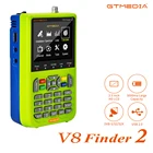 GTMEDIA V8 Finder 2, устройство для поиска спутникового сигнала, устройство для поиска внешних сигналов, S2S2X Digital 1080P HD H.265 VS телефон для поиска внешних частот V8 PRO WS6933 WS6980