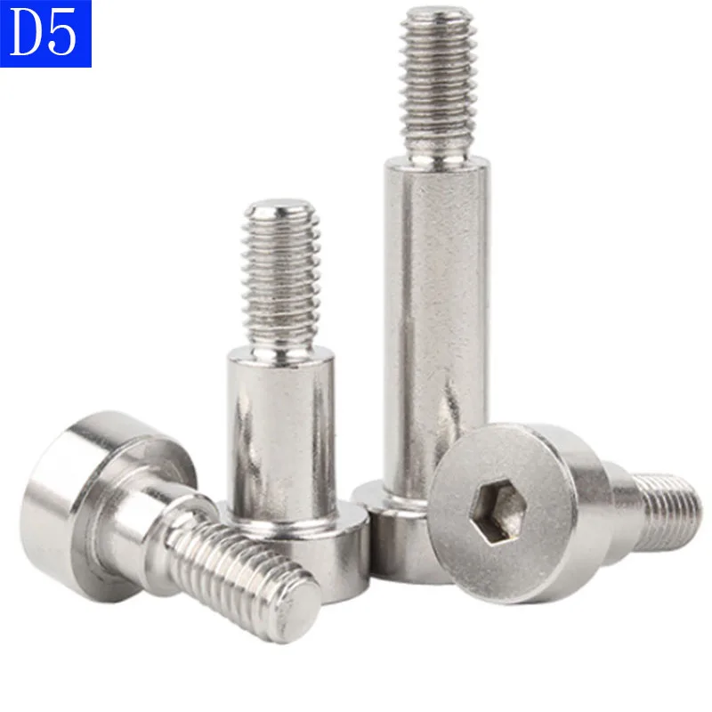 

D5 + ( M4 x 0.7mm ) 304 stainless steel Socket Head Shoulder Bolts Stripper Screws