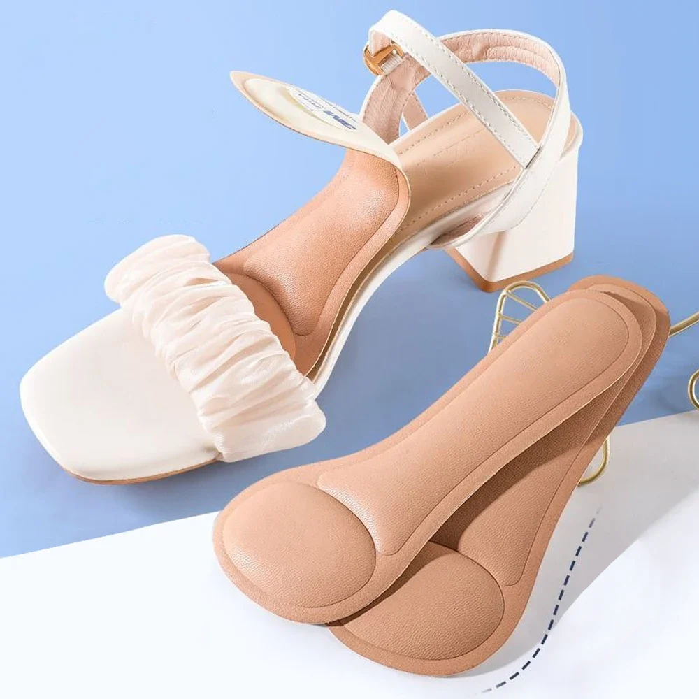 Самоклеящиеся стельки для сандалий на высоком каблуке женские удобные