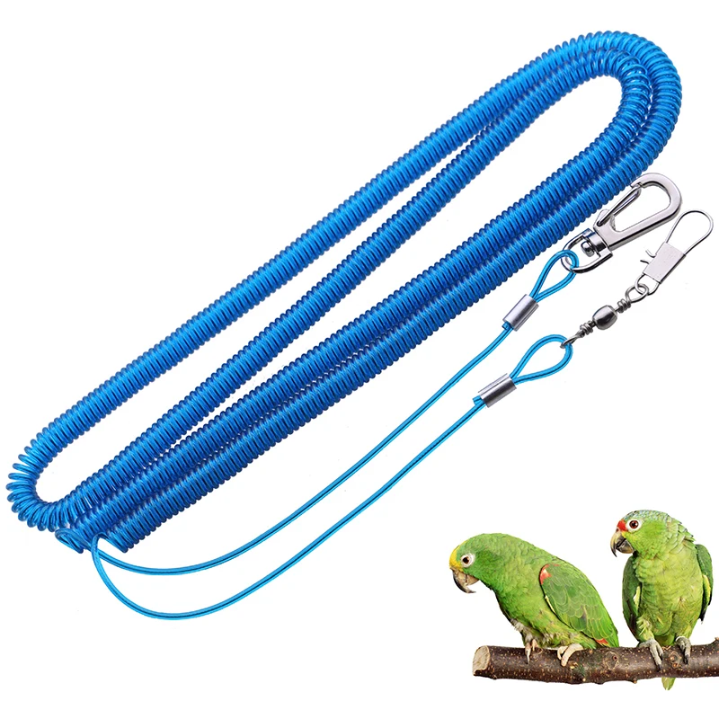 

Bird Leash Harness Parrot Accessories for Birds Straps Belt Lovebird Budgie Parakeets