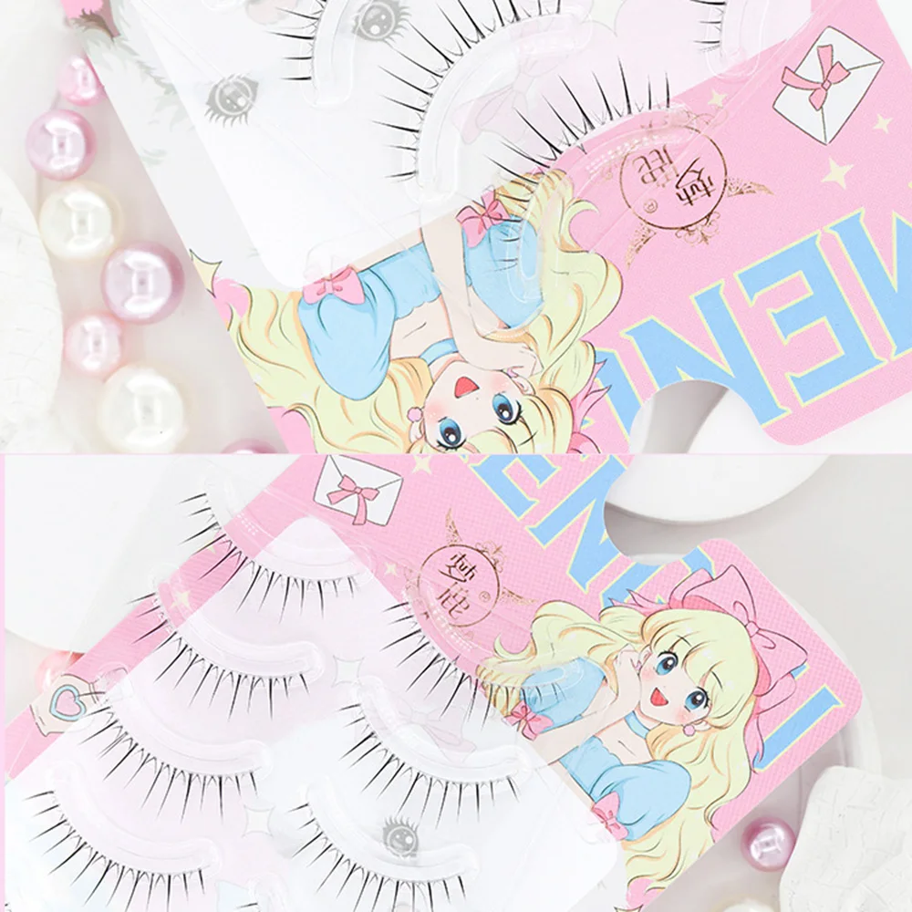 3D Волшебные U-образные накладные ресницы 5 пар Многоразовые для наращивания