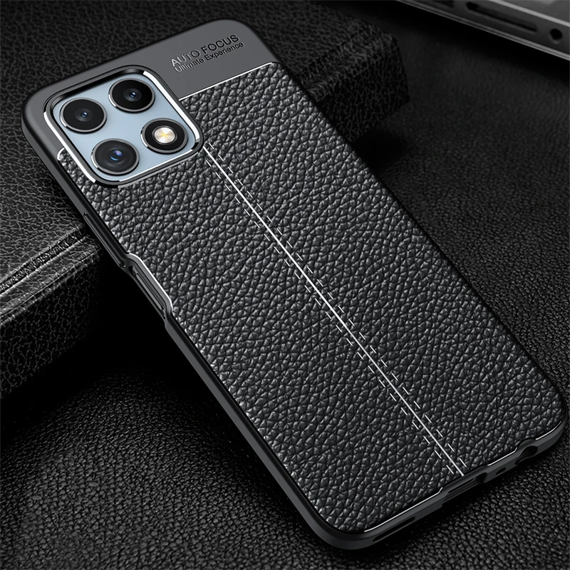 For Huawei Honor X8 Case Luxury Leather TPU Silicone Case Fundas Capa Shell Coque For Honor X8 Cover Honor X8 X9 X30 X20 Case