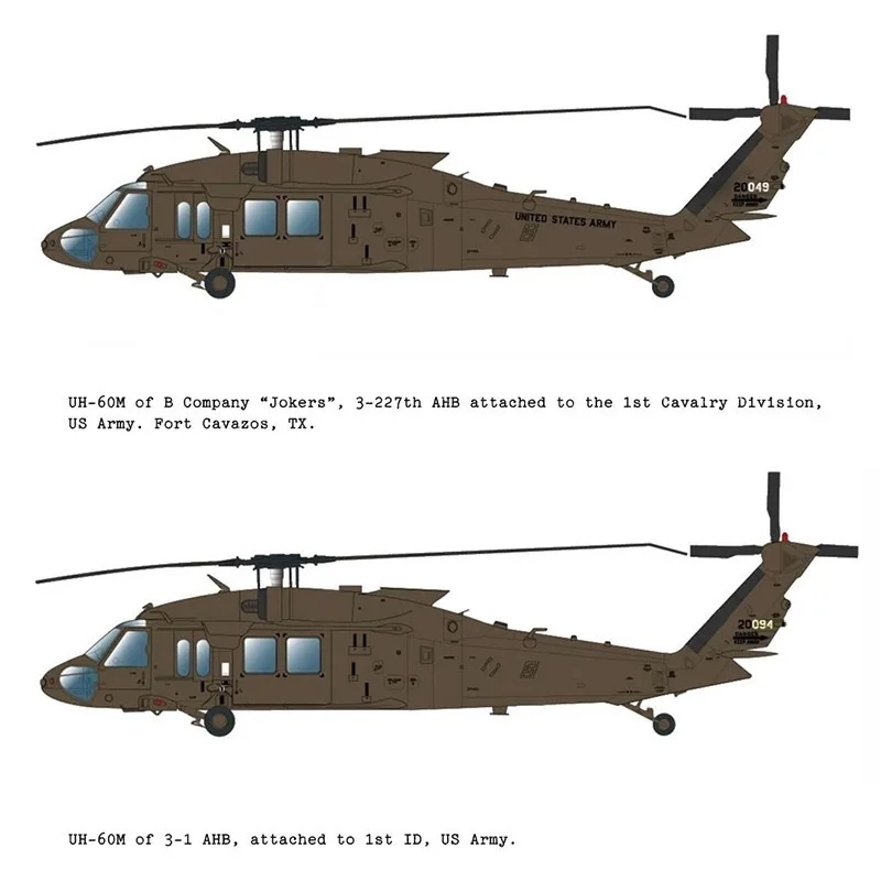 Фото Набор для сборки модели вертолета Academy Hobby 12135 1/35 UH-60M Black Hawk №5