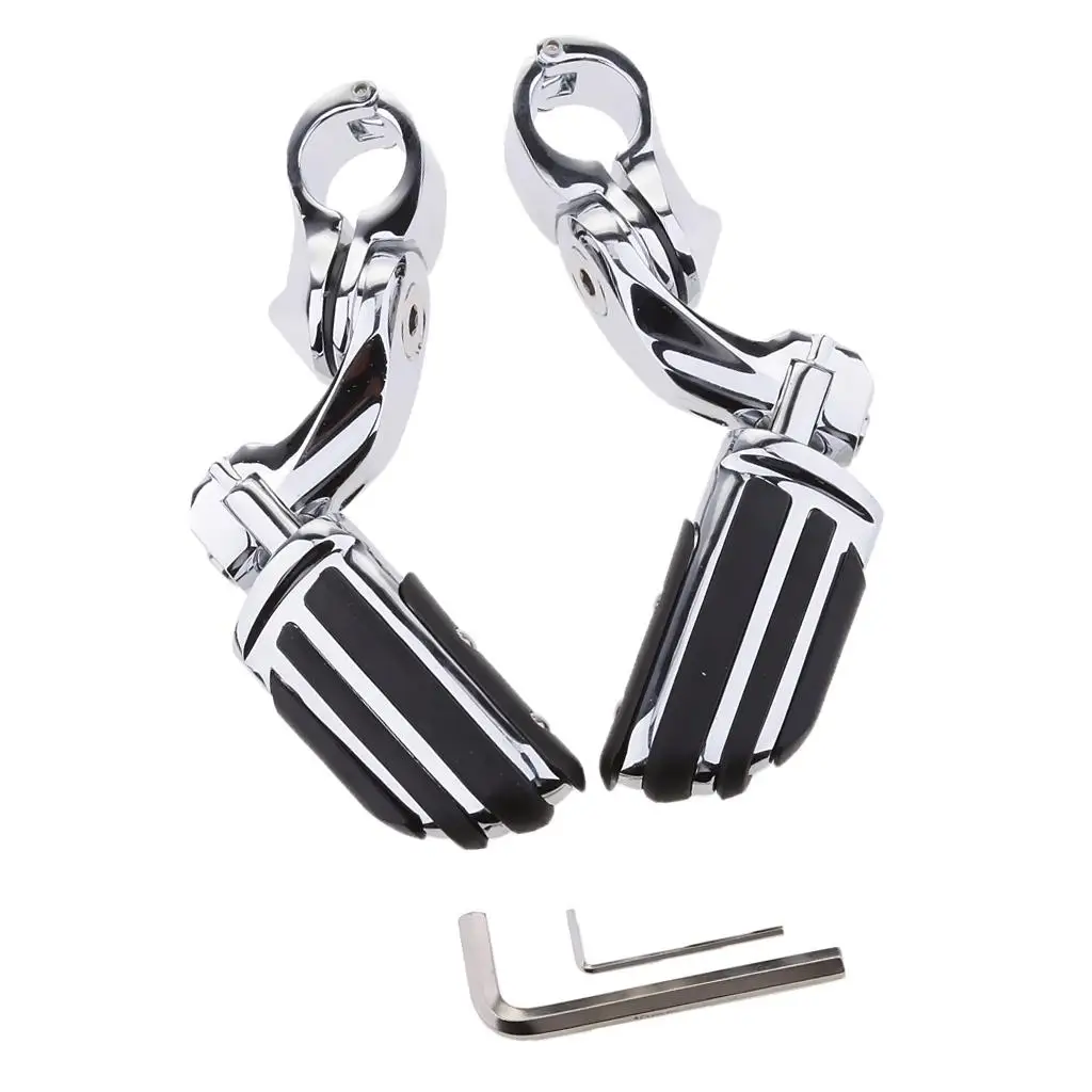 

1-1/4'' 1.25'' 32mm Engine Bars Highway Foot Rest Pegs For Touring