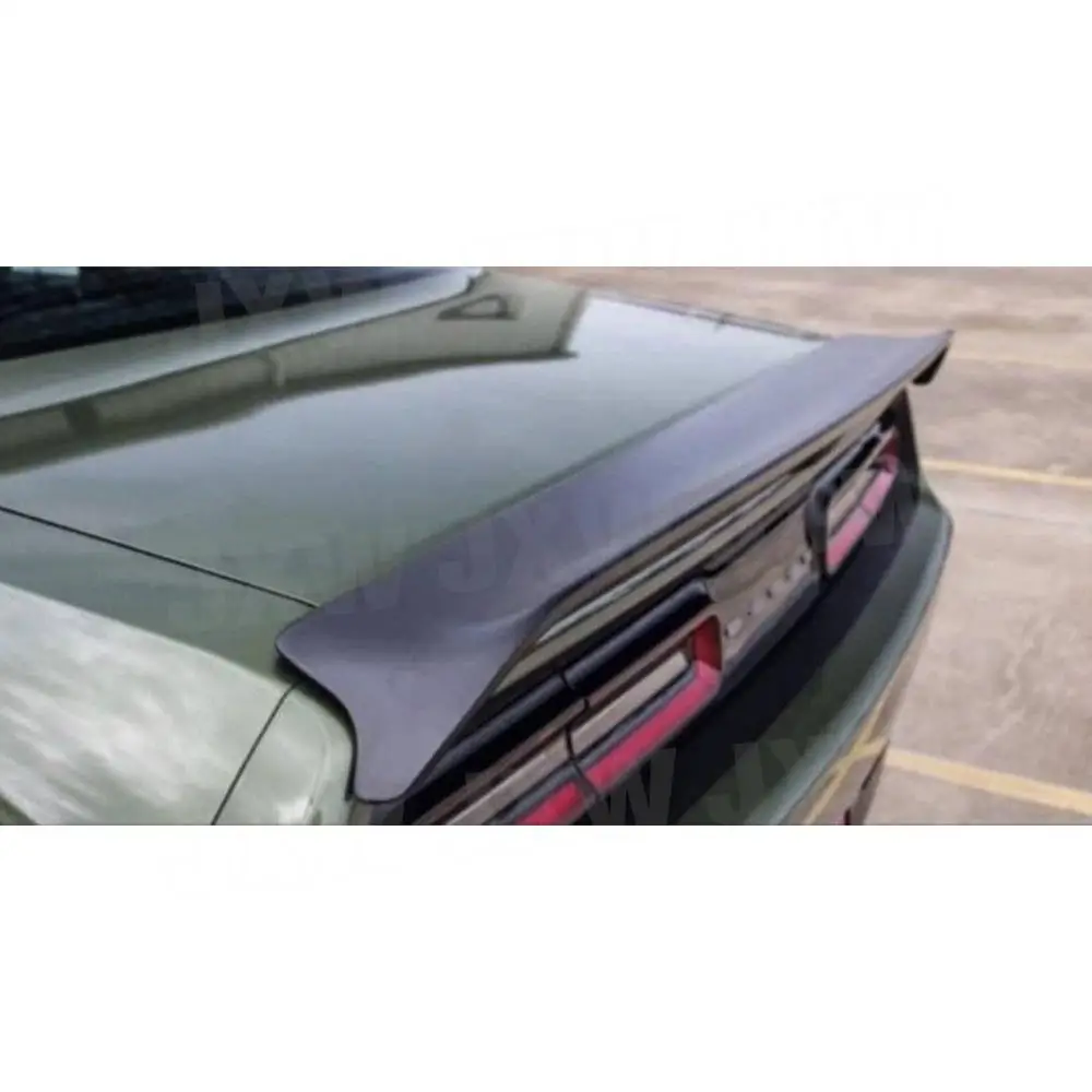 JXWANCF Для Dodge Challenger SPT 15-18: Гоночный задний спойлер из карбона, спойлер на крышку багажника, спойлер-«утиный хвост» из ABS-пластика (art.: 3920da508acb2) - 3920da508acb2