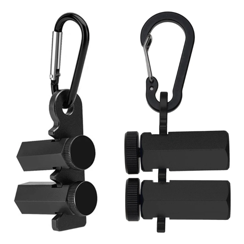 

Tall Stair Gauges for Framing Square, Carpentry Woodworking Layout Tools Carabiner Stair Guages Knobs Tool