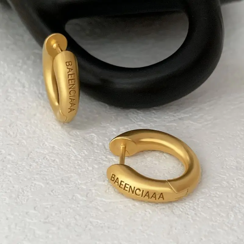 

B Premium Gold Earrings Vintage Valentines Day Gift Jewelry Fashion
