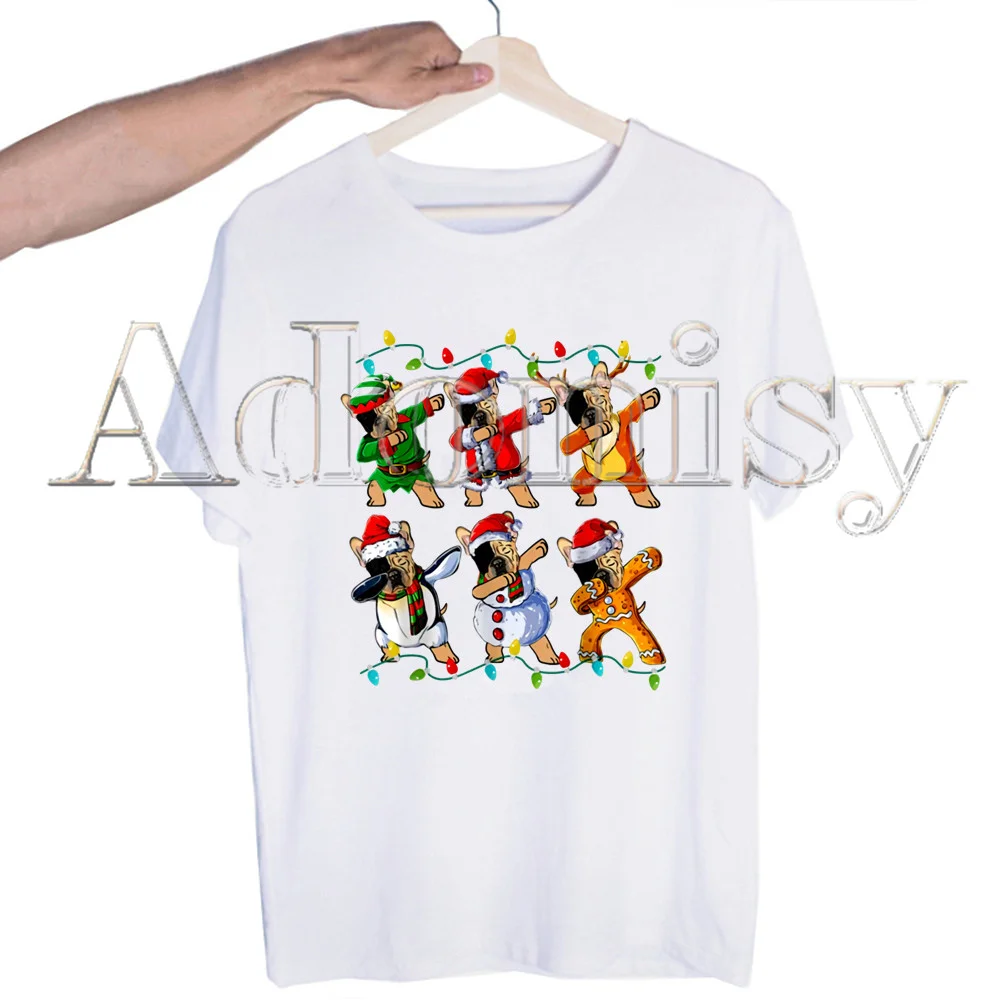 

French Bulldog Men Women T-shirt Tops Crew Neck Fitted Soft Anime Manga Tee Shirt Clothes