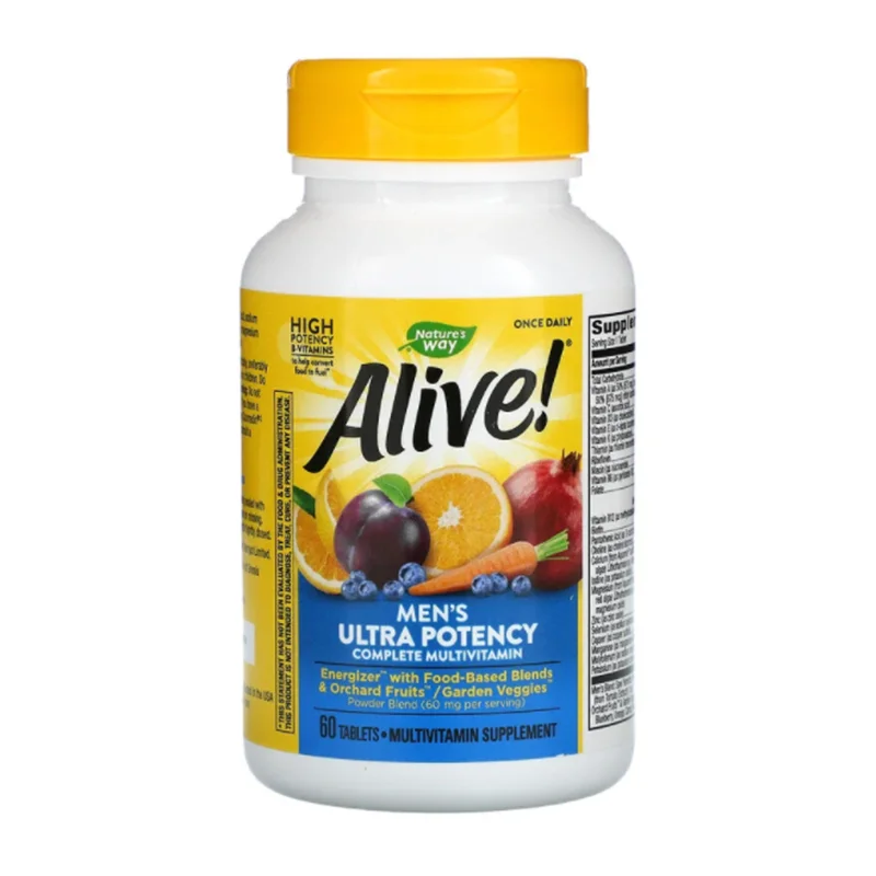 

Alive Energy endurance strengthening aerobic exercise mixture For Men 60 mg*60 Tabs