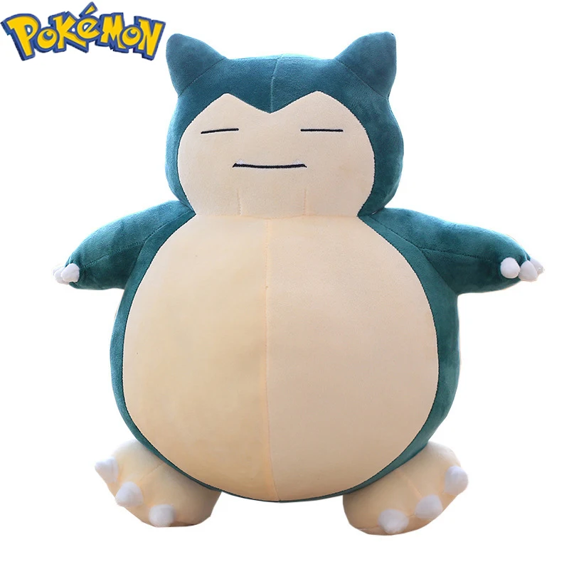 

30-50cm Pokemon Cartoon Snorlax Plush Toys Anime Movie Pocket Monsters New Rare Soft Stuffed Animal Game Doll For Christmas Gift