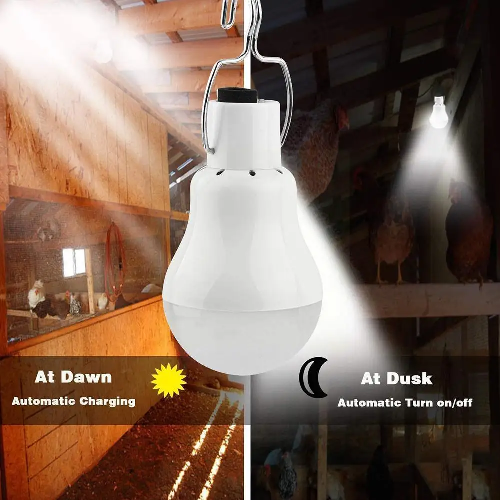 

15w 130lm Solar Power Outdoor Light Solar Lamp Portable Solar Solar Energy Lighting Led Lamp Bulb Bulb Light G2a3