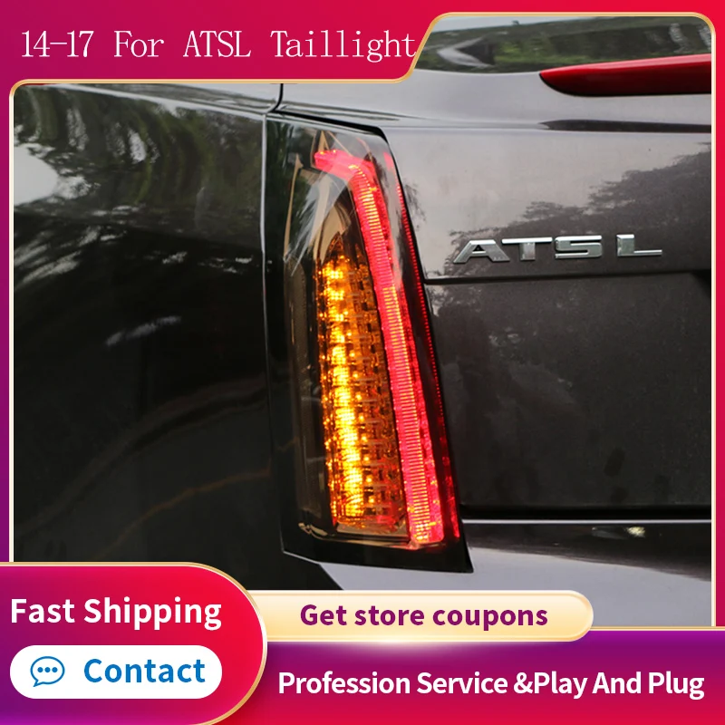 

For Cadillac ATSL ATS-L 2014-2017 Car Rear Bumper Tail Light Brake Stop Reverse Lamp Taillight Taillamp Assembly