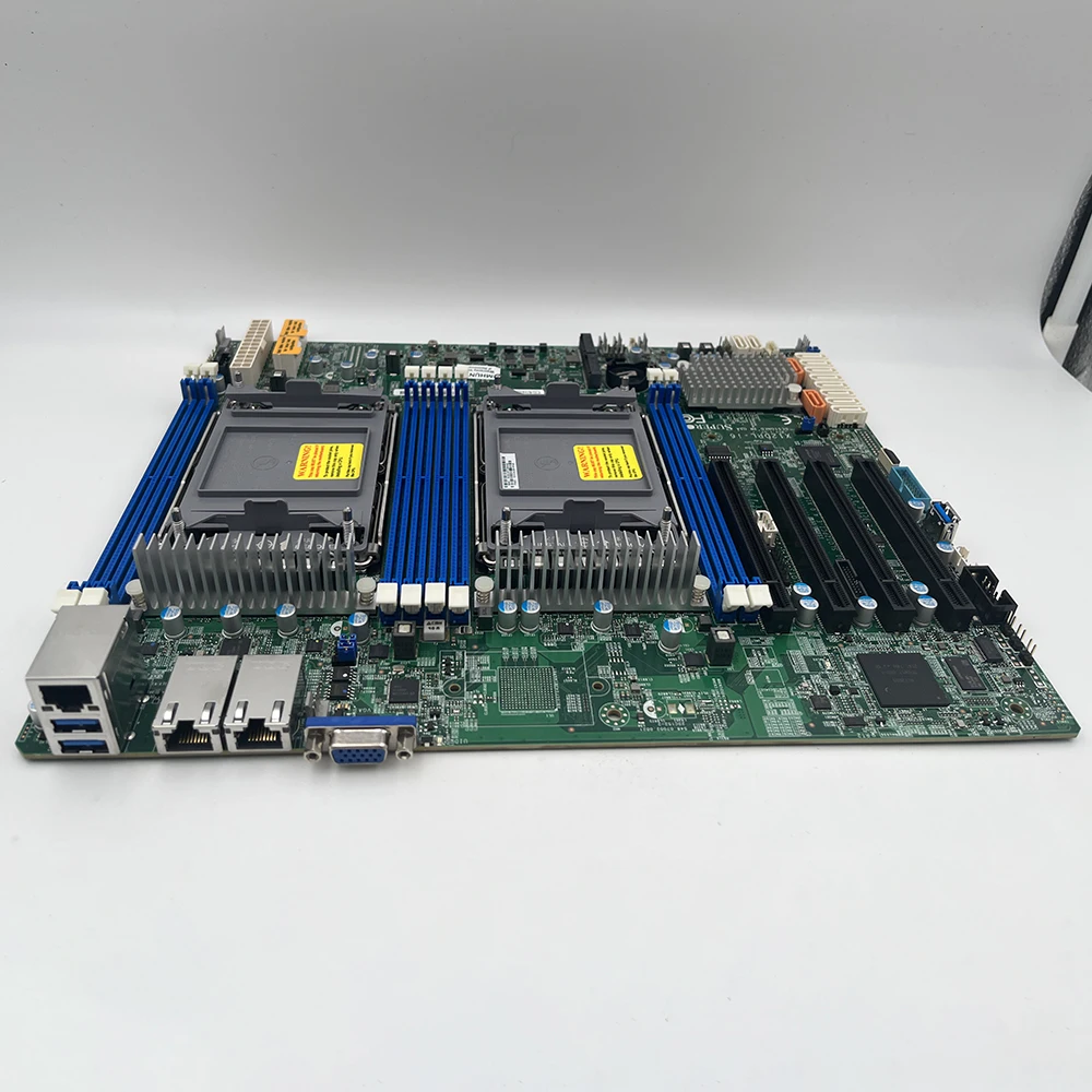 Для Supermicro ATX C621A LGA-4189 DDR4-3200MHz двухсторонняя Серверная материнская плата 12XSATA 3 256 ГБ