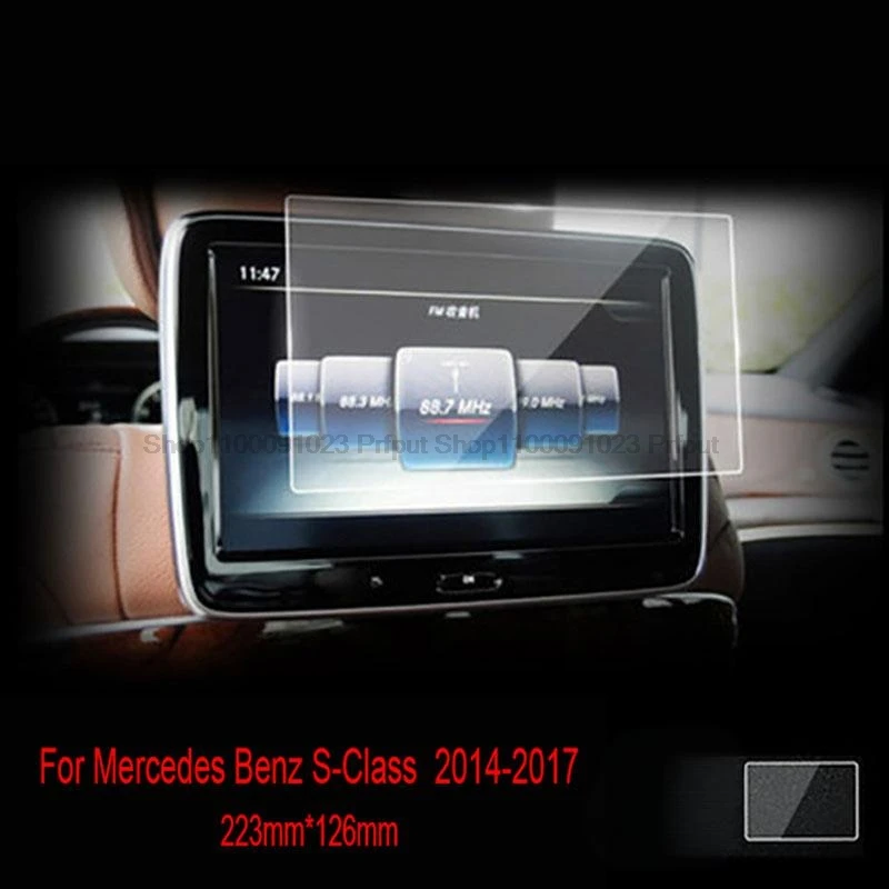 

Автомобильная навигационная защитная пленка для Mercedes Benz S-Class W221 W222 S350L-S500 2014-2017, защитное закаленное стекло для ЖК-экрана