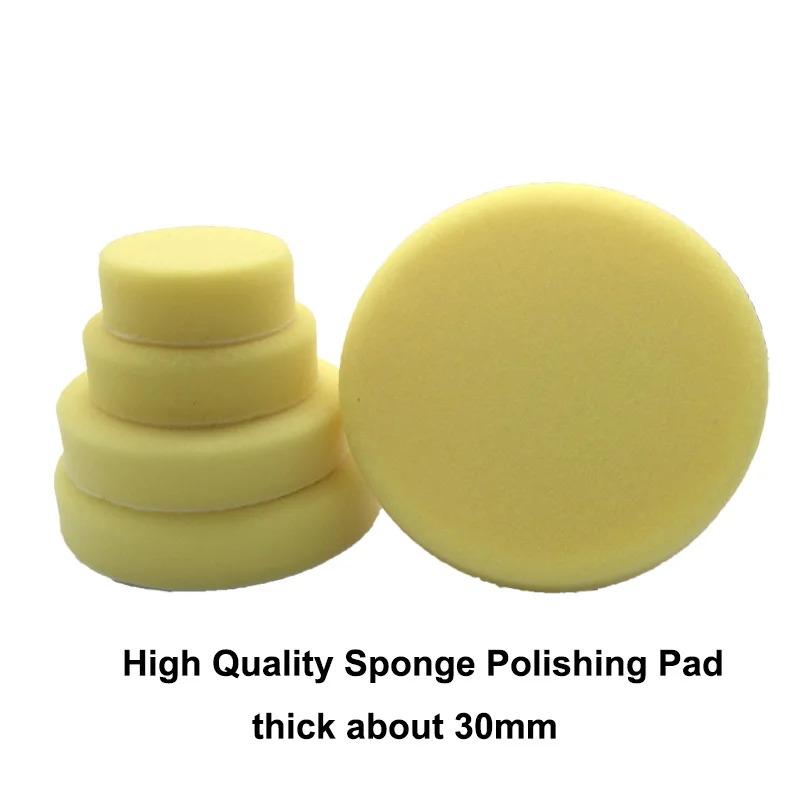

Auto Paint Care Car Clean Sponge Buffing Wax Polishing Pad Dual Action MARFLO Detail Tool Heavy Grade 7" 6" 5" 4" 3" Size Wash