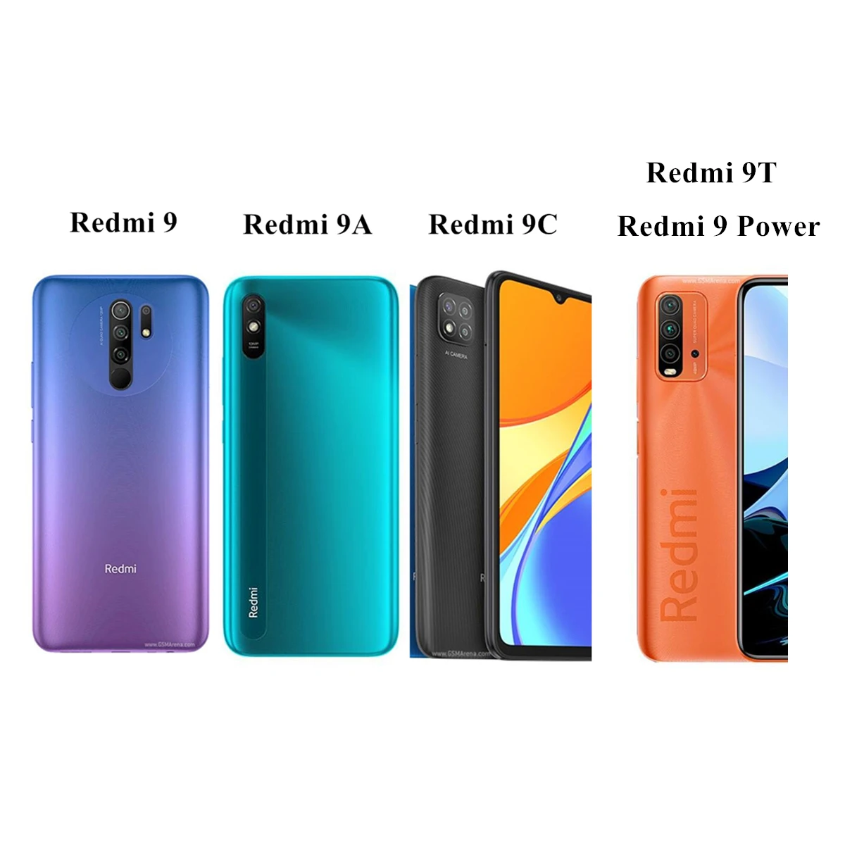 Deluxe Magnetic adsorption leather case for Xiaomi Redmi 9 Power 9T 9A 9C Redmi 10 Prime 10A 10C Flip Cover Protective Case