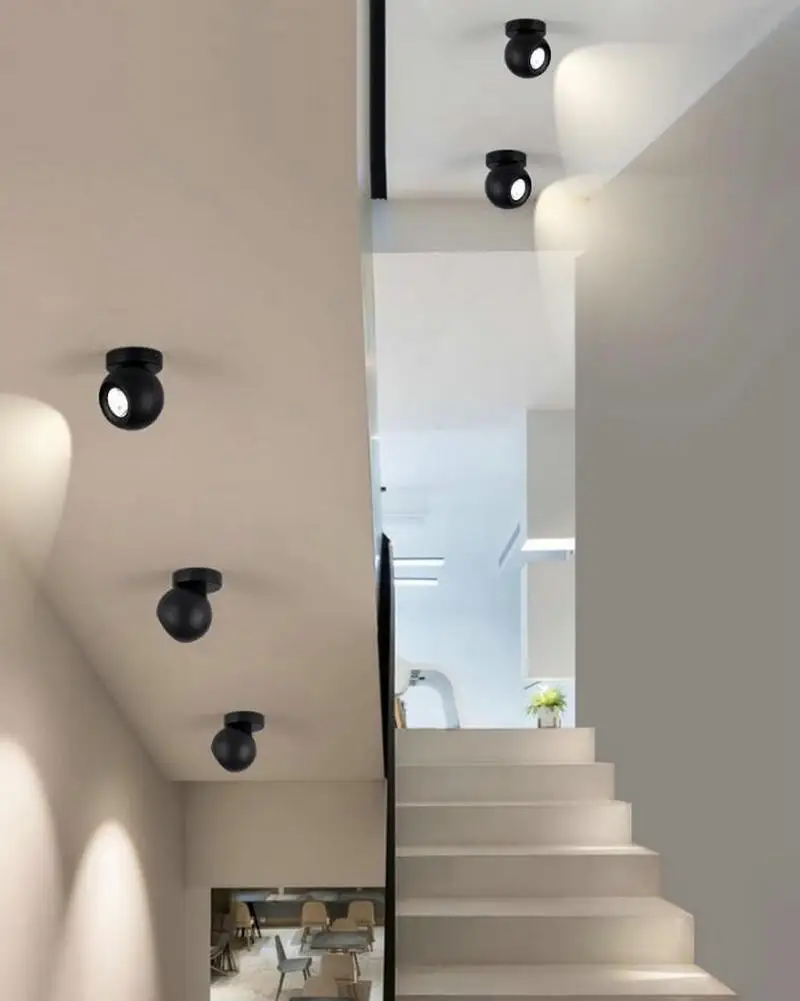 Алюминиевый потолочный светильник с регулируемой яркостью 10 Вт