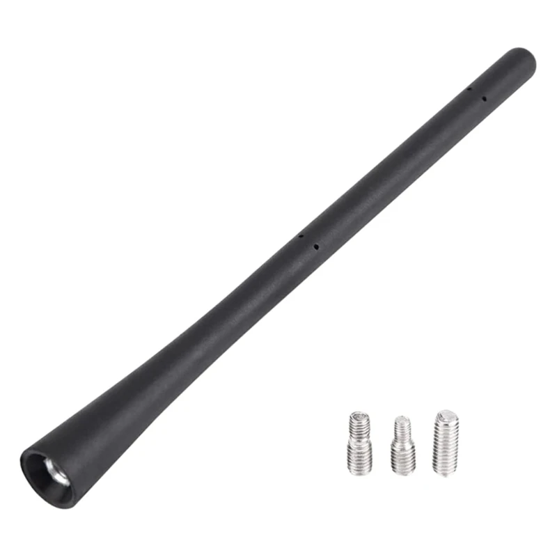 

2023 New 7" Car Radio Rubber Antenna Mast- FM-AM Roof Mount Vehicle Antenna With Screws for Wrangler Rubicon 2007-2022