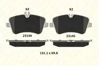 

B2314419815KD11 для тормоза BALATASI на 2092019815kd11 C209 9300 C209