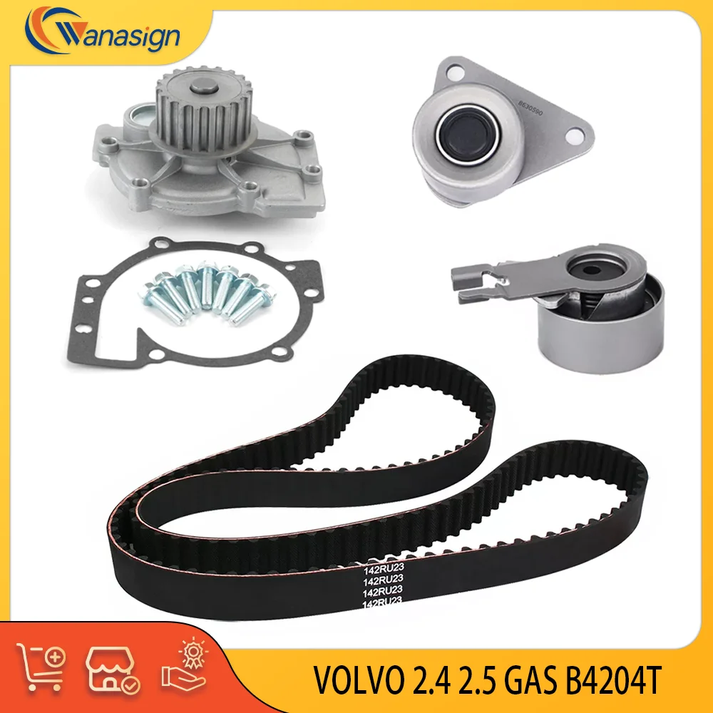 Комплект водяного насоса ремня ГРМ подходит для VOLVO C30 C70 S40 S60 S70 S80 V40 V50 V60 V70 XC60 XC70 XC90
