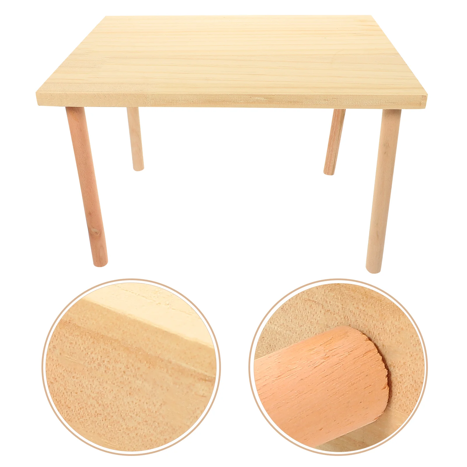 

Hamster Platform Chinchilla Toy Wear-resistant Rat Cage Platforms Plaything Wooden Toys