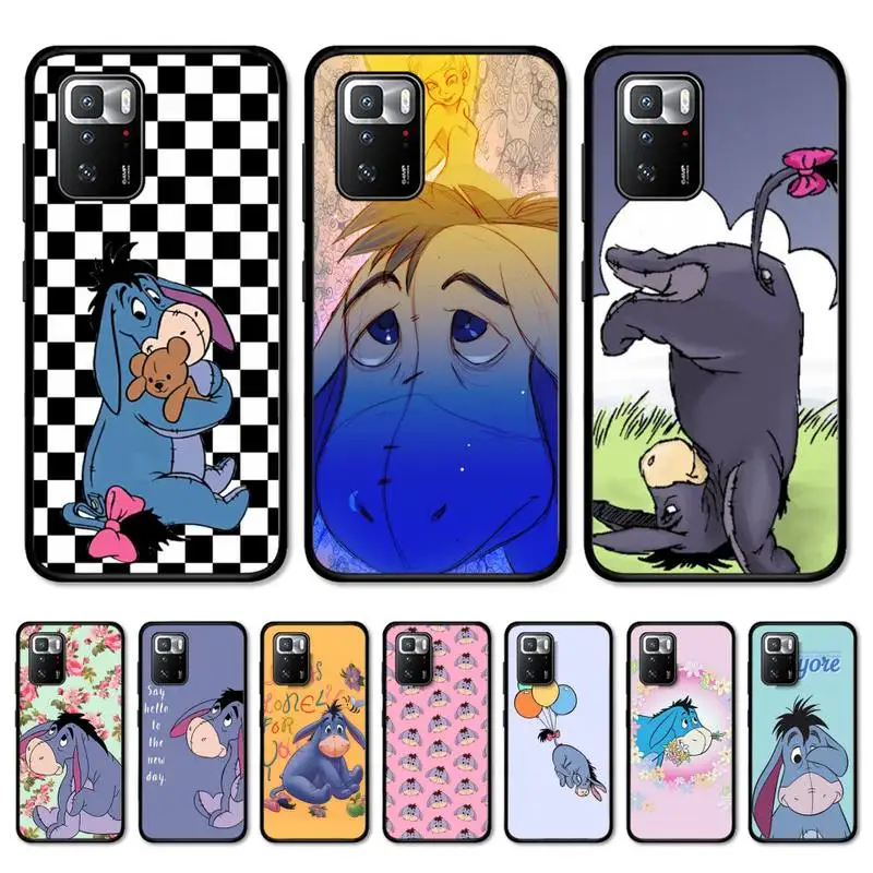 

Disey Winnie The Pooh eeyore Phone Case for Redmi Note 8 7 9 4 6 pro max T X 5A 3 10 lite pro