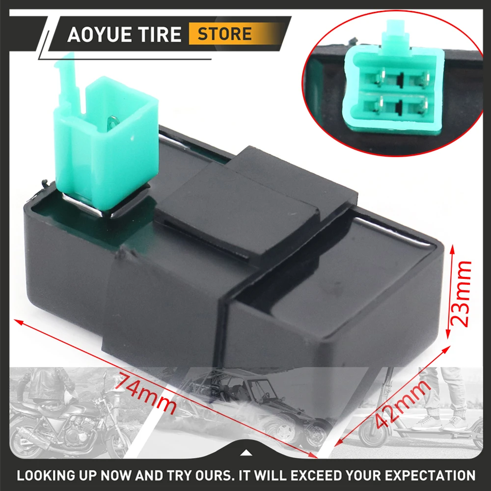 

4 PINS PRONGS DC CDI REV BOX 125CC 150CC 200CC 250CC 300CC ATV SCOOTER GO KART