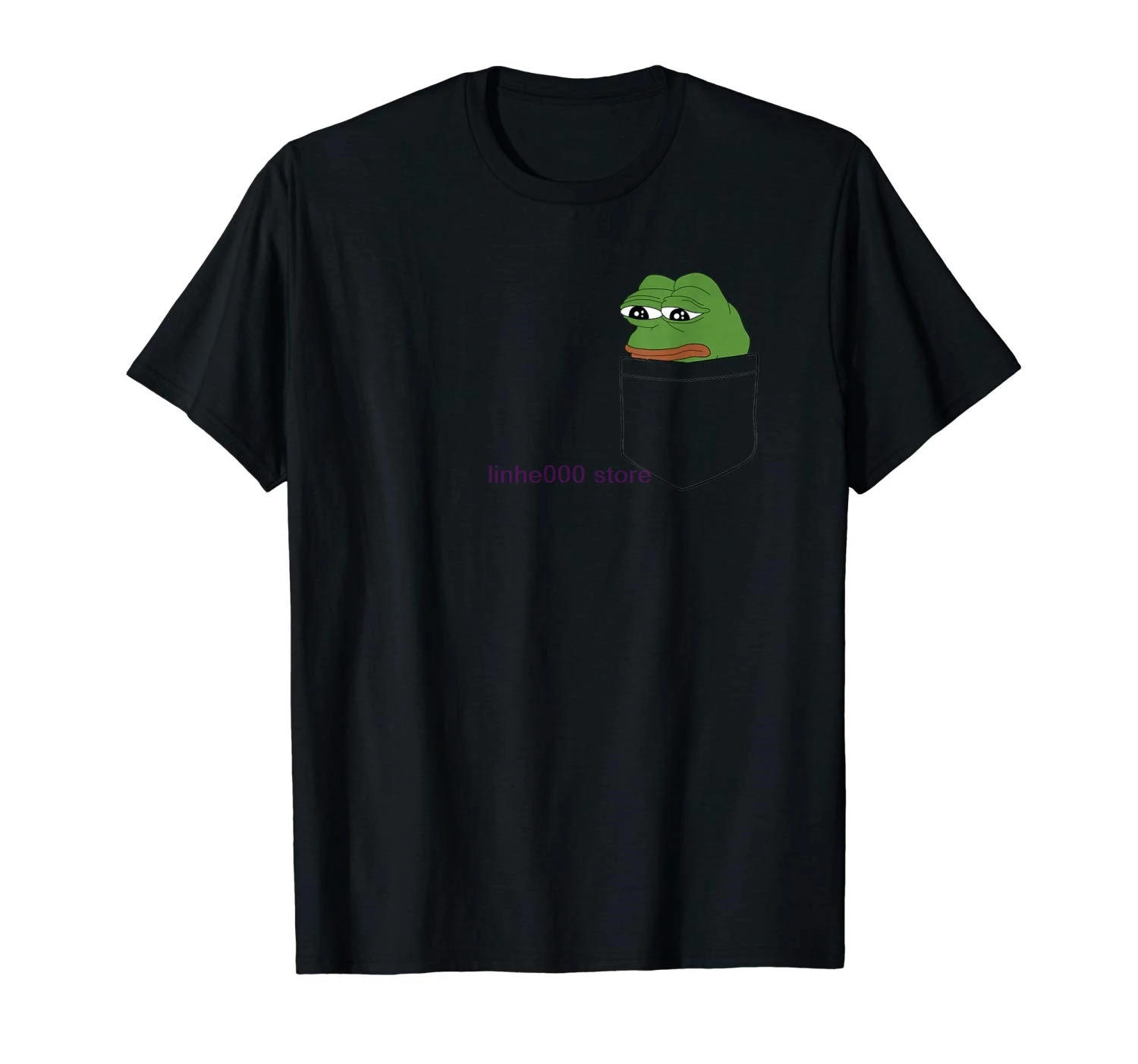 

Брендовая мужская рубашка GILDAN Feelsbadman Pocket Frog Emote