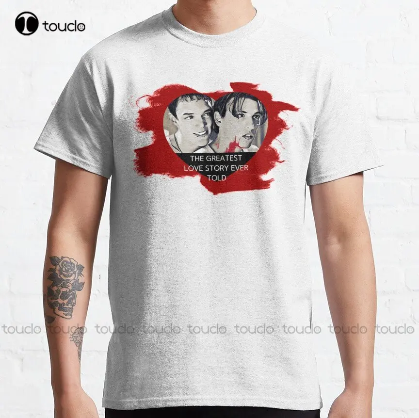 

Scream Greatest Love Story Billy Loomis Stu Macher Classic T-Shirt Hawaiian Shirt O-Neck Streetwear Oversized Pure Cotton Xs-5Xl