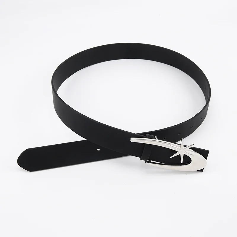 

Planet Metal Buckle PU Leather Wide Side All-match Korean Waist Belts Women Waist Belts Jeans Dress Decoration Women Waistbands