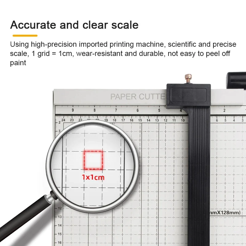 Профессиональная машина для резки бумаги триммер тяжелый на металлической