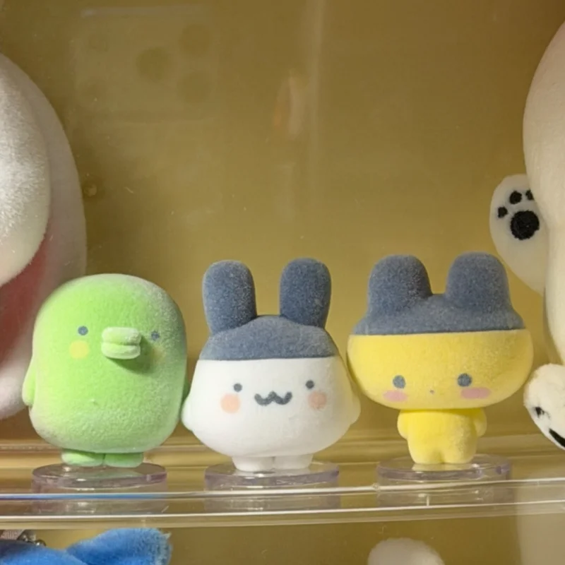 Капсульные фигурки Bandai Tamagotchi Gashapon: флокированные мини-фигурки Mimitchi, Mametchi, Memetchi, Kuchipatchi, Flowertchi для декора рабочего стола (art.: 3920dbcffba4d) - 3920dbcffba4d