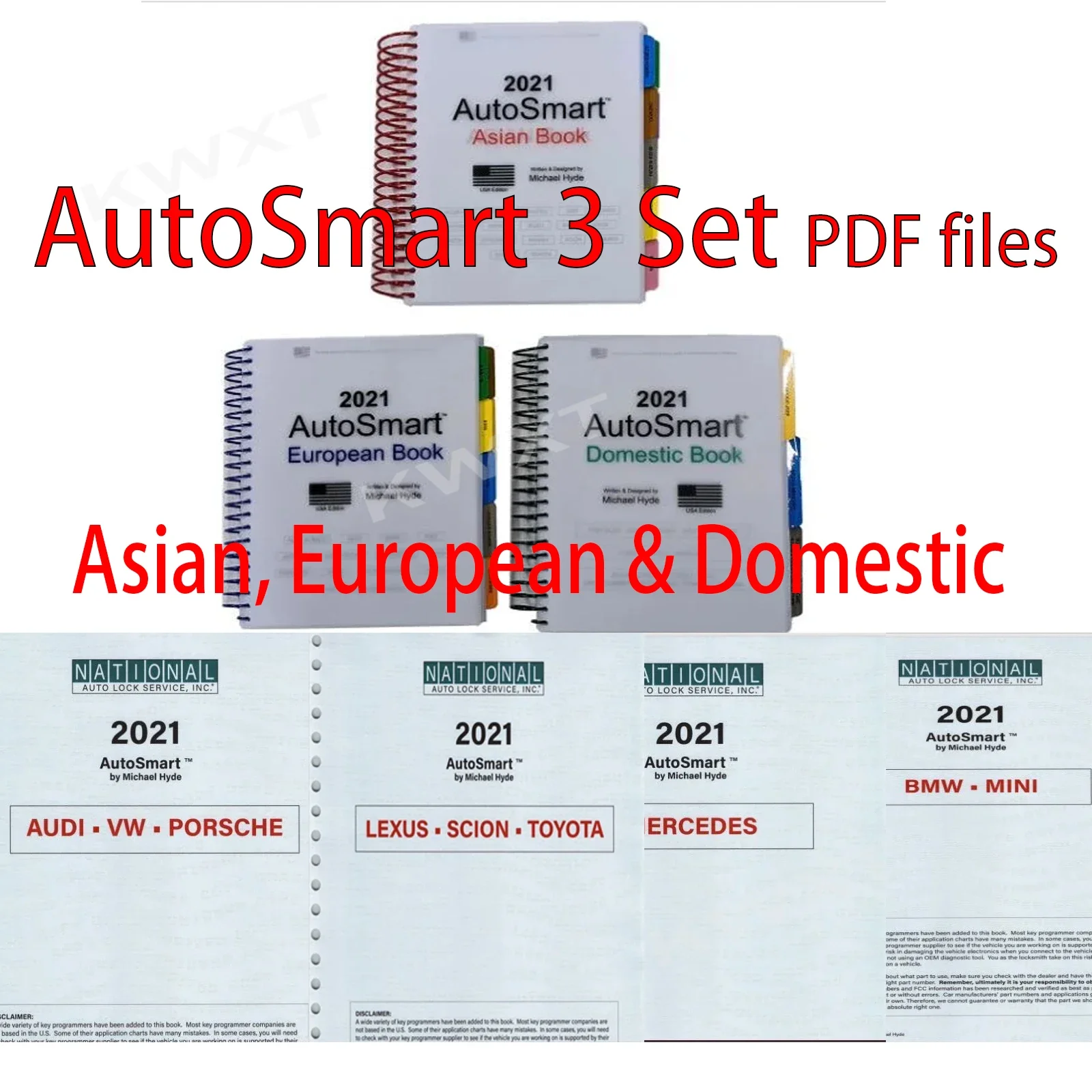 

3 комплекта руководства по ремонту для слесаря AutoSmart инструмент, европейские бытовые автомобили, грузовики, обновленная модель, информационное обслуживание для трансвеститов