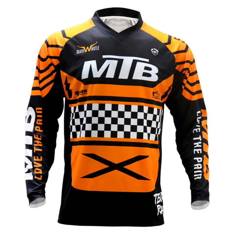 

2022 Moto Racing Sports Jersey all mountain bike clothing MTB bicycle T-shirt DH MX cycling shirts Offroad Cross motocross Wear