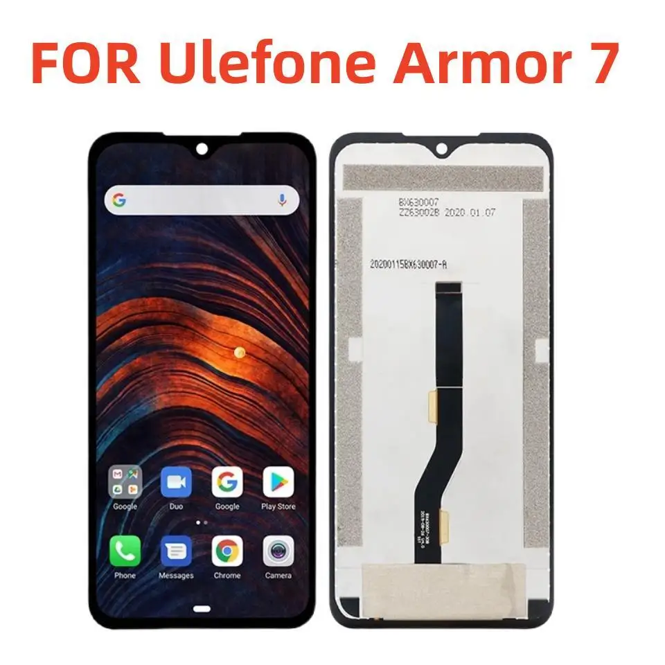 Оригинальный ЖК-дисплей для Ulefone Armor 7 для смартфонов Ulefone Armor 7E, ЖК-экран с рамкой