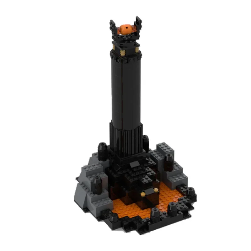 438 шт. Детский конструктор Двойная башня