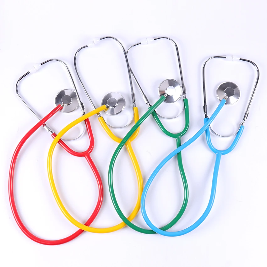 

Stethoscope Aid Single Side EMT Clinical Stethoscope Portable Medical Auscultation Stethoscope Equipment Medical Tool 1pc