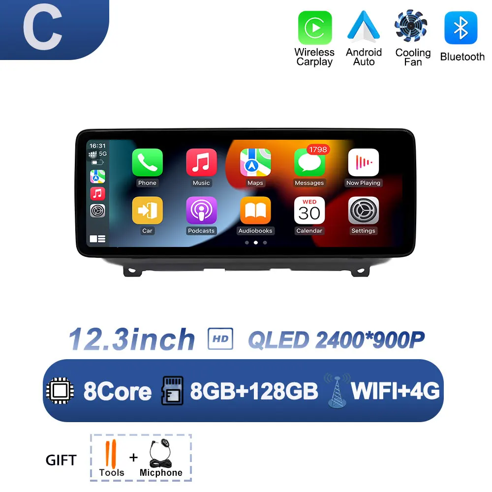 

Радио Android 15 12,3 дюйма Автомобильный мультимедийный видеонавигатор 4G DSP Плеер Стерео Аудио GPS Для Hyundai Santa Fe 4 2019-2020 WIFI