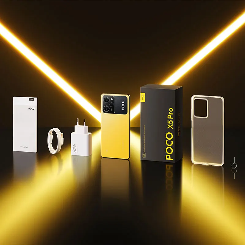 New POCO X5 Pro 5G Global Version Smartphone 128GB/256GB Snapdragon 778G 120Hz Flow AMOLED DotDisplay 108MP 67W NFC