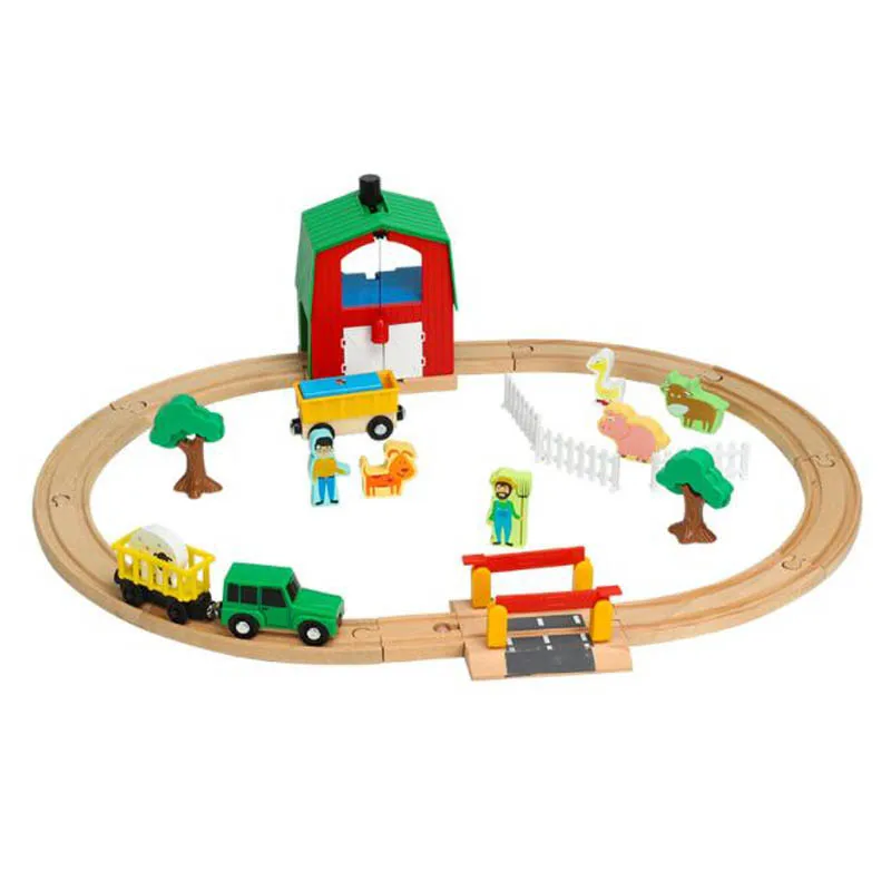 Рисунок 2 - Деревянный трек поезда набор скорой
